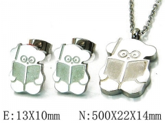 HY Wholesale Bears Earring/Pendant Set-HY90S0024HJG
