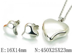 HY Wholesale jewelry Heart shaped Set-HY67S0206OL