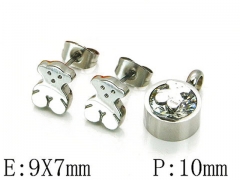 HY Wholesale Bears Earring/Pendant Set-HY64S0587HMW