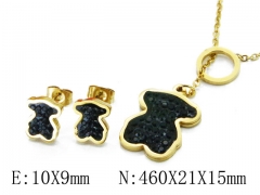 HY Wholesale Bears Earring/Pendant Set-HY02S2738HIE