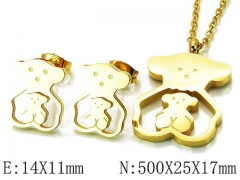 HY Wholesale Bears Earring/Pendant Set-HY90S0011HLL