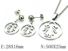 HY Wholesale 316 Stainless Steel jewelry Sets-HY91S0659HRR