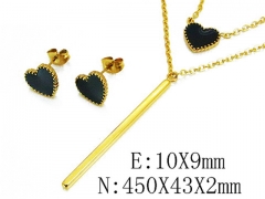 HY Wholesale jewelry Heart shaped Set-HY59S2883HHX