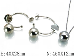 HY Wholesale 316 Stainless Steel jewelry Sets-HY06S0872HIZ