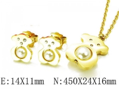 HY Wholesale Bears Earring/Pendant Set-HY90S0203HLL