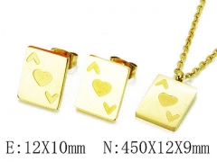 HY Wholesale 316 Stainless Steel jewelry Set-HY81S1002PX