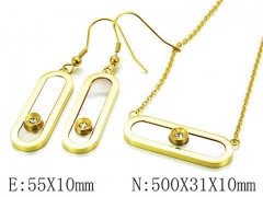 HY Wholesale 316 Stainless Steel jewelry Set-HY06S1006HNW