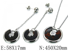 HY Wholesale 316 Stainless Steel jewelry Set-HY06S0956HIS