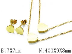 HY Wholesale jewelry Heart shaped Set-HY81S0324OE