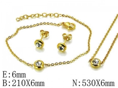 HY Wholesale 316 Stainless Steel jewelry Set-HY59S1991MLW