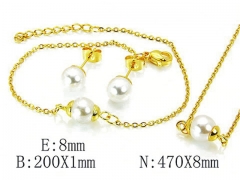 HY Wholesale Jewelry Natural Pearl Set-HY59S2485MLQ