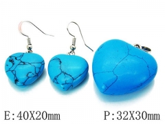 HY Wholesale jewelry Heart shaped Set-HY81S0424HNA