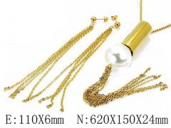 HY Wholesale Jewelry Natural Pearl Set-HY91S0983HNE