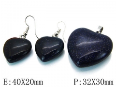 HY Wholesale jewelry Heart shaped Set-HY81S0425HNY