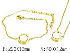 HY Wholesale 316 Stainless Steel jewelry Set-HY59S2731HIL