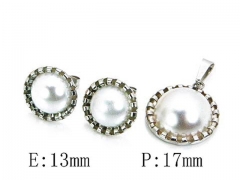 HY Wholesale Jewelry Natural Pearl Set-HY25S0675NE