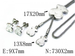 HY Wholesale Bears Earring/Pendant Set-HY64S0314IIZ
