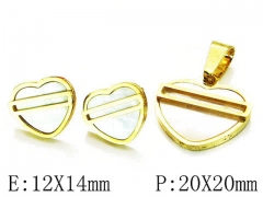 HY Wholesale jewelry Heart shaped Set-HY64S0908HLX