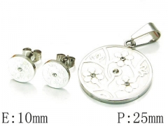 HY Wholesale 316 Stainless Steel jewelry Sets-HY64S0909OZ