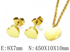 HY Wholesale jewelry Heart shaped Set-HY25S0619NR