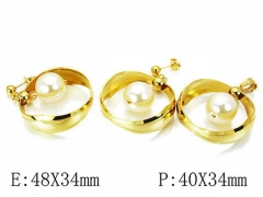 HY Wholesale Jewelry Natural Pearl Set-HY64S0776HKS