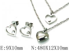 HY Wholesale jewelry Heart shaped Set-HY21S0146ML