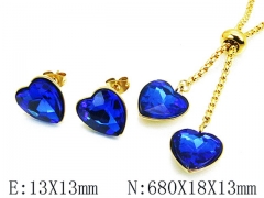 HY Wholesale jewelry Heart shaped Set-HY85S0207HHU