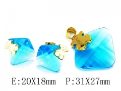 HY Wholesale Bears Earring/Pendant Set-HY64S0796IIG