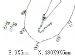HY Wholesale 316 Stainless Steel jewelry Set-HY59S2980NB