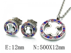 HY Wholesale Bears Earring/Pendant Set-HY90S0183ITT