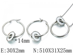 HY Wholesale 316 Stainless Steel jewelry Sets-HY06S0940HIW