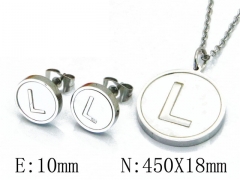 HY Wholesale 316 Stainless Steel jewelry Set-HY25S0702HJE