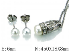 HY Wholesale Jewelry Natural Pearl Set-HY30S0214HIQ