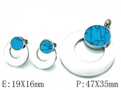 HY Wholesale 316 Stainless Steel jewelry Set-HY06S1033HKC