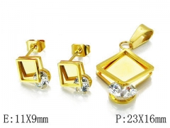 HY Wholesale 316 Stainless Steel jewelry Set-HY21S0077NC