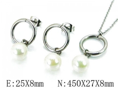 HY Wholesale Jewelry Natural Pearl Set-HY81S1025OA