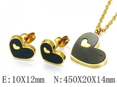 HY Wholesale jewelry Heart shaped Set-HY25S0644HJZ