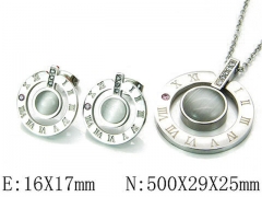 HY Wholesale 316 Stainless Steel jewelry Sets-HY81S0504HLE