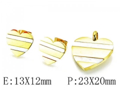HY Wholesale jewelry Heart shaped Set-HY25S0548HIL