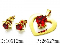 HY Wholesale 316 Stainless Steel jewelry Set-HY21S0149LS