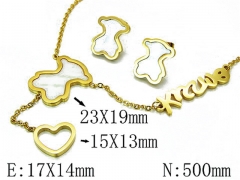 HY Wholesale Bears Earring/Pendant Set-HY02S1873HKR