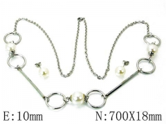 HY Wholesale Jewelry Natural Pearl Set-HY59S2711HHL