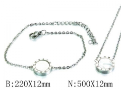 HY Wholesale 316 Stainless Steel jewelry Set-HY59S2730HUL