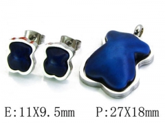 HY Wholesale Bears Earring/Pendant Set-HY64S0286HMZ