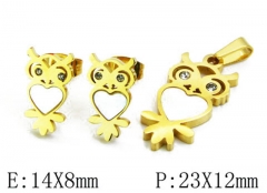 HY Wholesale Animal Earrings/Pendants Sets-HY64S0372HIZ