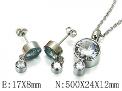 HY Wholesale Jewelry Zircon / Crystal Sets-HY06S1043HIE