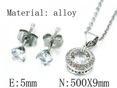 HY Wholesale Jewelry Zircon / Crystal Sets-HY54S0468ML