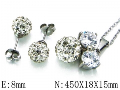 HY Wholesale Jewelry Zircon / Crystal Sets-HY30S0184HIZ