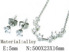 HY Wholesale Jewelry Zircon / Crystal Sets-HY54S0436MLW