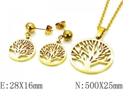 HY Wholesale 316 Stainless Steel jewelry Set-HY91S0670HIE